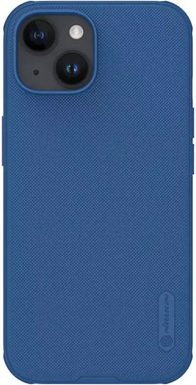 Nillkin Super Frosted Shield Pro Back Cover Metalic Albastru (iPhone 15)