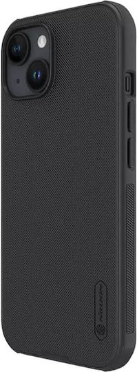 Nillkin Super Frosted Shield Pro Umschlag Rückseite Metallisch Schwarz (iPhone 15)