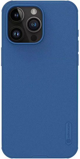 Nillkin Super Frosted Shield Pro Back Cover Μεταλλικό Μπλε (iPhone 15 Pro Max)
