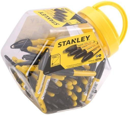 Stanley Permanent Markers Black 72pcs