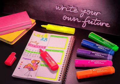 Faber-Castell Textliner 46 Textmarker Neon 8Stück