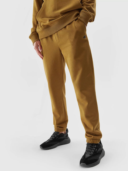 Jogginghose mit Gummizug Gold