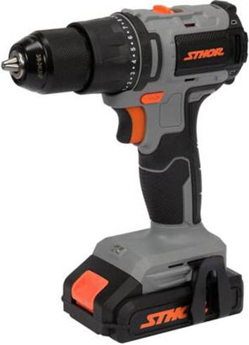 Sthor Mașină De Găurit Cu Acumulator Fără Perii 20V 1x2Ah