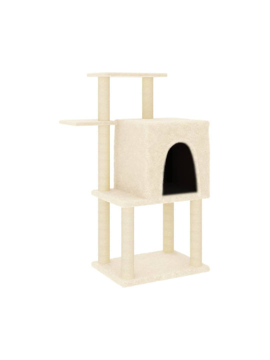 vidaXL Cat Scratching Post Cat Trees Beige