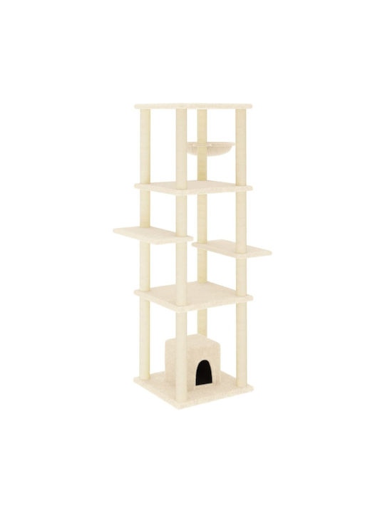 vidaXL Cat Scratching Post Cat Trees Beige