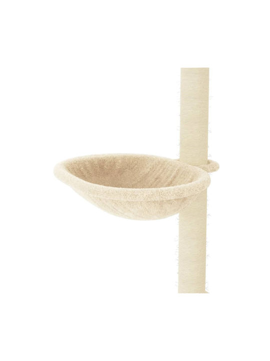 vidaXL Scratching Post Cat Trees Beige 78x59x95cm