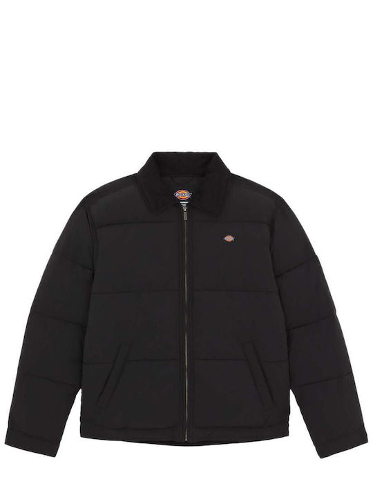 Eisenhower Winter Jacke Puffer Schwarz