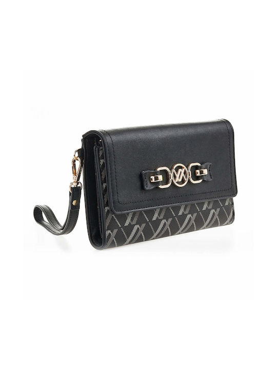 Verde Large Women's Wallet Black