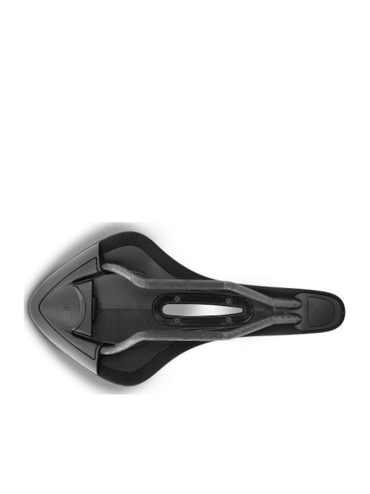 Fizik Arione R1 Open Regular Carbon Braided Σέλα Ποδηλάτου Carbon Μαύρη 300 x 130 mm
