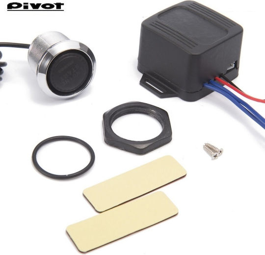 Carner Διακόπτης Μίζας Αυτοκινήτου 12V Universal Κόκκινο