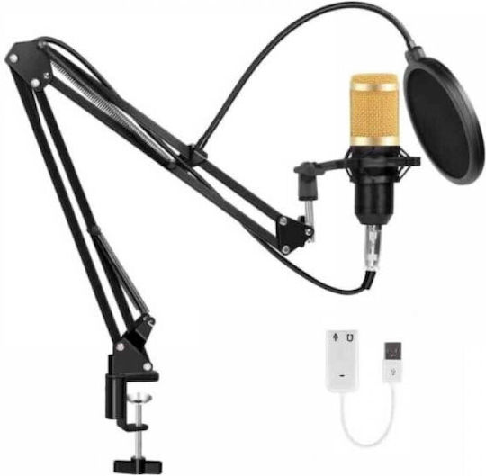 Mic7 Πυκνωτικό Μικρόφωνο XLR / USB Επιτραπέζιο, Gooseneck, Shock Mounted για Φωνητικά