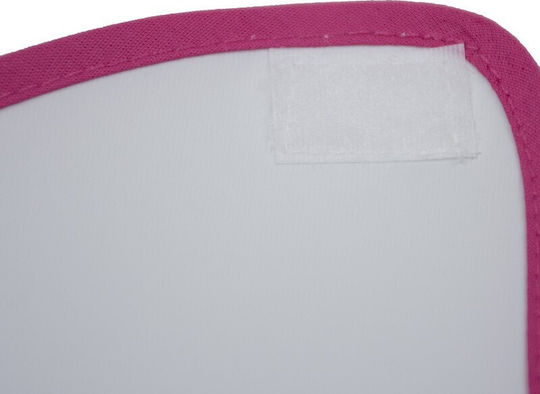 Baykar Wasserdicht Lätzchen Stoff mit Bügelverschluss und Schlaufe & Tasche Fuchsie
