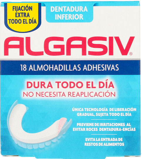 Algasiv Denture Adhesive Patches 18pcs