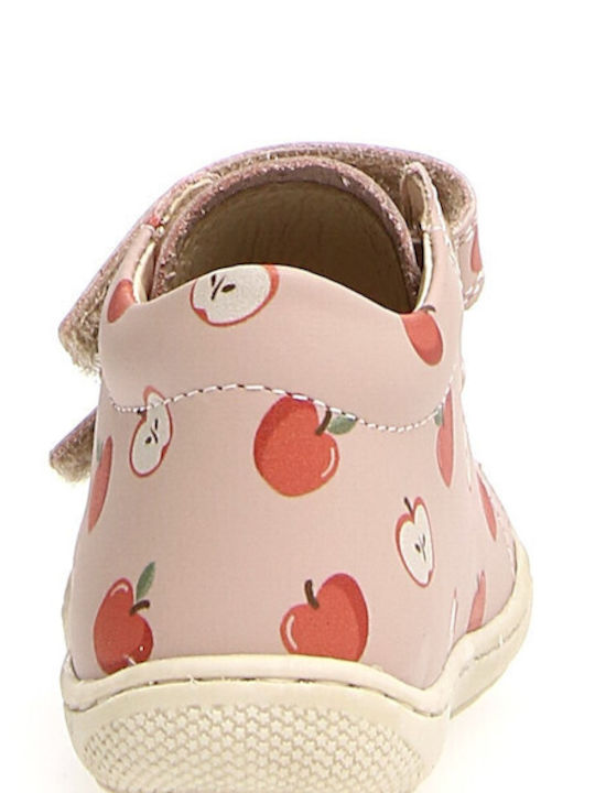 Naturino Kids Sneakers High with Straps Pink