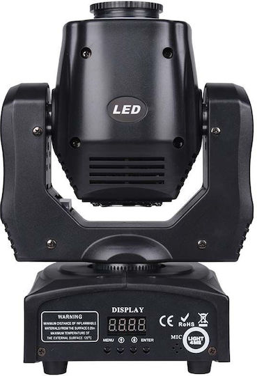 Light4me Φωτορυθμικό Spot LED DMX Mini RGB