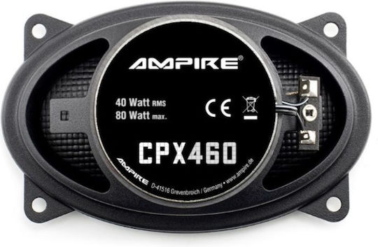 Ampire Σετ Ηχεία Αυτοκινήτου Ομοαξονικά 6" με 40W RMS (2 Δρόμων)