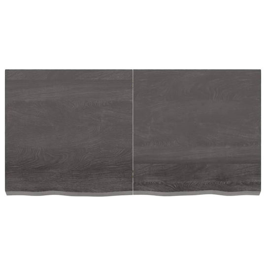 vidaXL Waschtisch ohne Waschbecken L120xB60xH60cm Gray