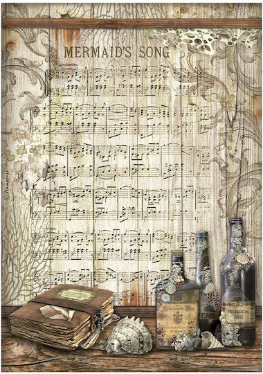Stamperia A4 Hârtie de orez Decoupage
