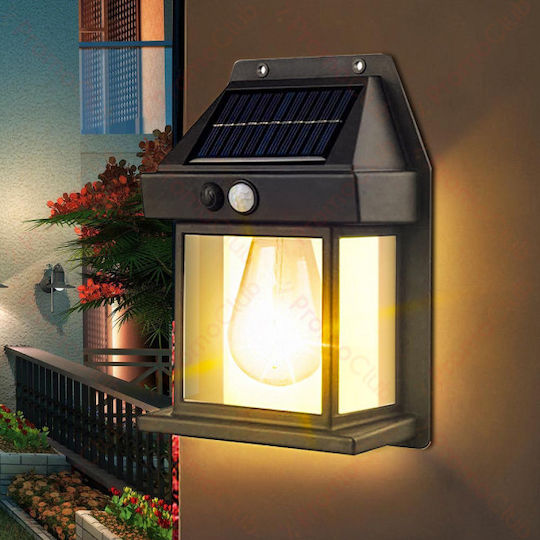 Wall Mounted Solar Light 600lm with Motion Sensor and Photocell 17cmx12cmx6cmcm