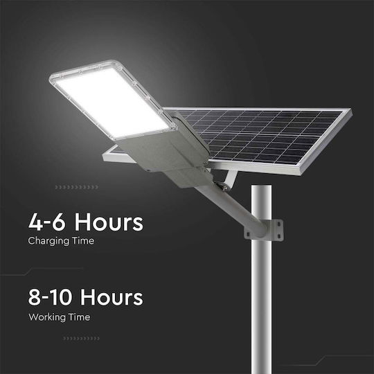 V-TAC Street Solar Light 40W 2500lm Cold White 6500K with Remote Control IP65 20cmx53cmcm