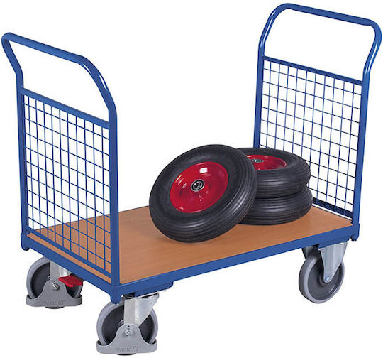 Variofit Plattformwagen for Load Weight up to 500kg in Blau Color