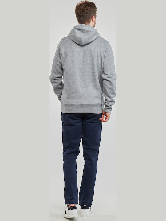 Archive Shield Sweatshirt with Gray Hood