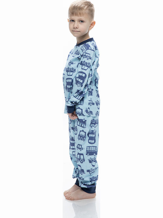 Galaxy Pijama pentru copii De iarnă Albastră