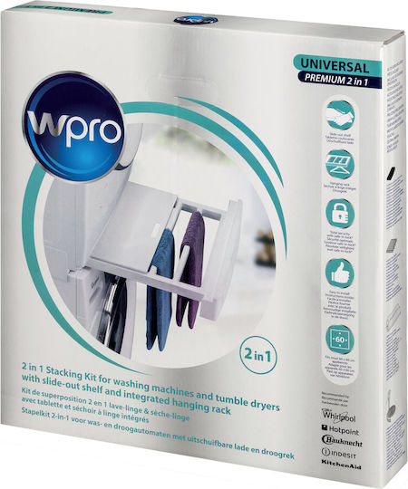 Wpro 334169 Basis Für Waschmaschine/Trockner aus Metall 1Stück