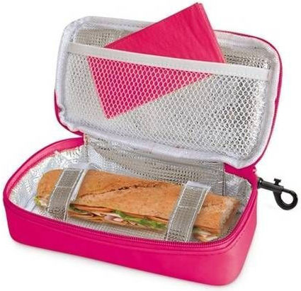 Iris Barcelona Schulische Isolierte Kinder Lunchtasche 1 Liter Rosa 23cm