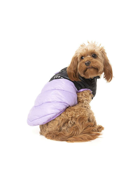 Fuzzyard Harlem Haine pentru câini Violet Mare cu Lungimea Spateului 60 cm