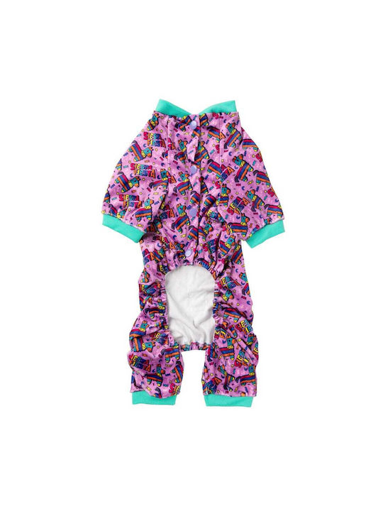 Fuzzyard Full Body Dog Clothing in Pink Color XSmall 33cm