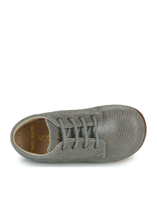 Kids Boots with Zipper Gray