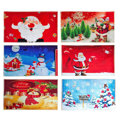 XMASfest Christmas Mat L58xH38cm (Μiscellaneous Designs/Colors)