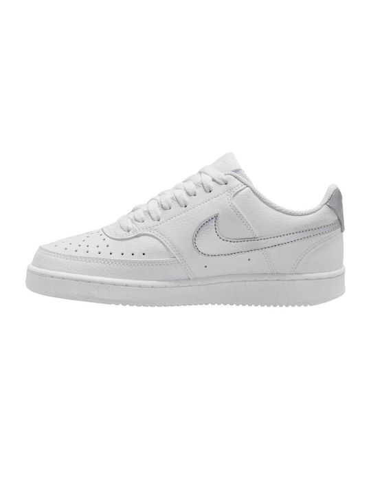 Nike Court Vision Low Γυναικεία Sneakers Λευκά