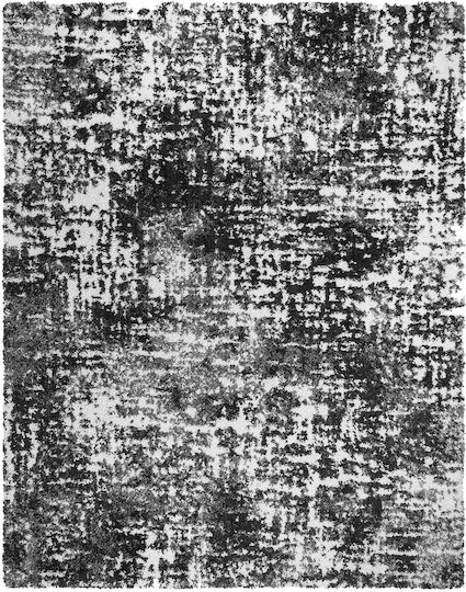 Saray Home Moroccan Rug Rectangular Shaggy Gray
