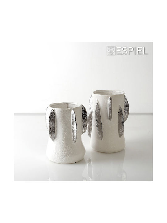 Espiel Silver Vase 22.5cm