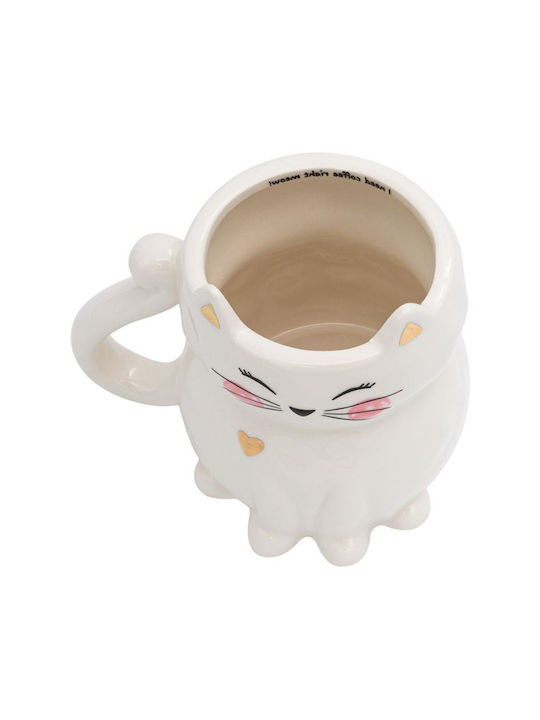 Tatu Moyo Porcelain Cup White 450ml