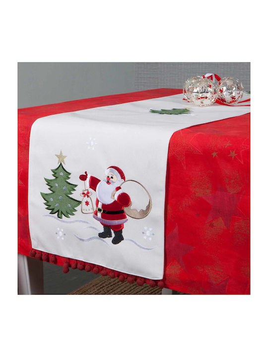 Aslanis Home Christmas Tablecloth Runner Fabric 1pcs