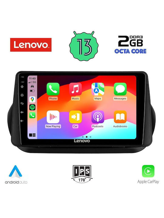 Lenovo Sistem Audio Auto pentru Peugeot Partener Citroen Berlingo 2008-2018 (Bluetooth/USB/WiFi/GPS/Apple-Carplay/Android-Auto) cu Ecran Tactil 9"