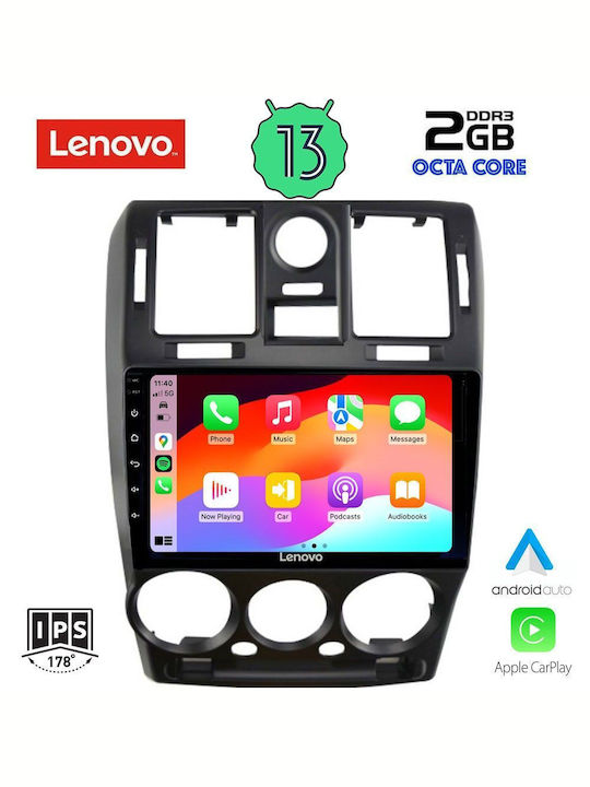 Lenovo Ηχοσύστημα Αυτοκινήτου για Hyundai Getz 2002-2011 (Bluetooth/USB/WiFi/GPS/Apple-Carplay/Android-Auto) με Οθόνη Αφής 9"