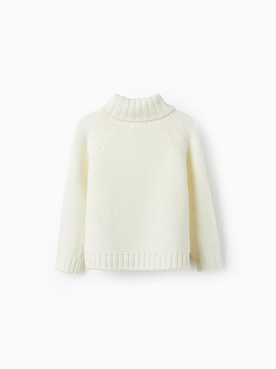 Zippy Kids Sweater Long Sleeve White