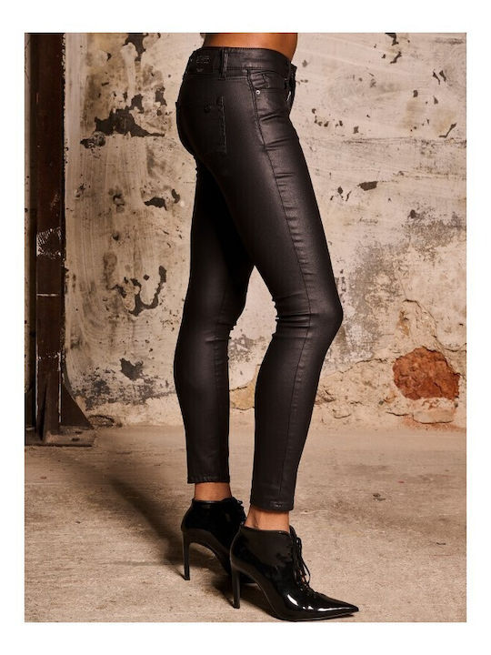 Staff Women's Leather Trousers Black