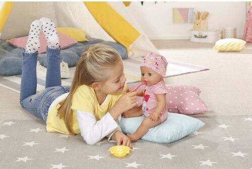 ZAPF Creation Baby Born Set Papușă Bebe Magic Girl Pentru 3+ Ani 43 Cm