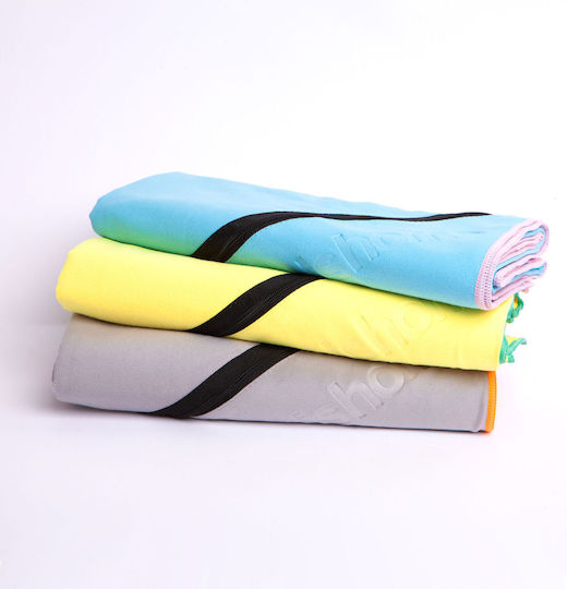 Aslanis Home Πετσέτα Microfiber Σώματος Μπλε 160x90εκ.
