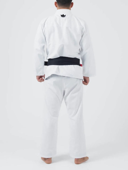 Kingz Kore Ανδρικό Παντελόνι Brazilian Jiu Jitsu Λευκό