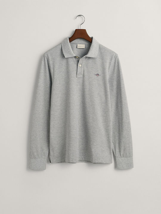 Shield Men's Blouse Polo Gray