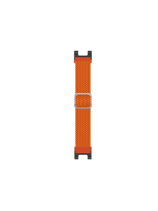 Adjustable Buckle Braided Strap Orange (Amazfit T-Rex)