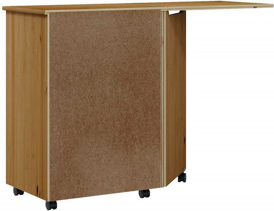 Бюро Moss от Масивно Дърво Медно Кафяво 105.5x39x74.5см