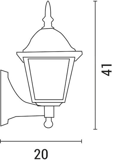 Eurolamp Φαναράκι Μπρούτζινο Eurolamp Φαναράκι Μπρούτζινο