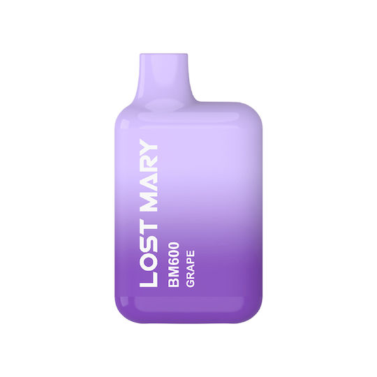 Lost Mary Einweg E-Zigarette 600 Züge Grape 2ml 20mg